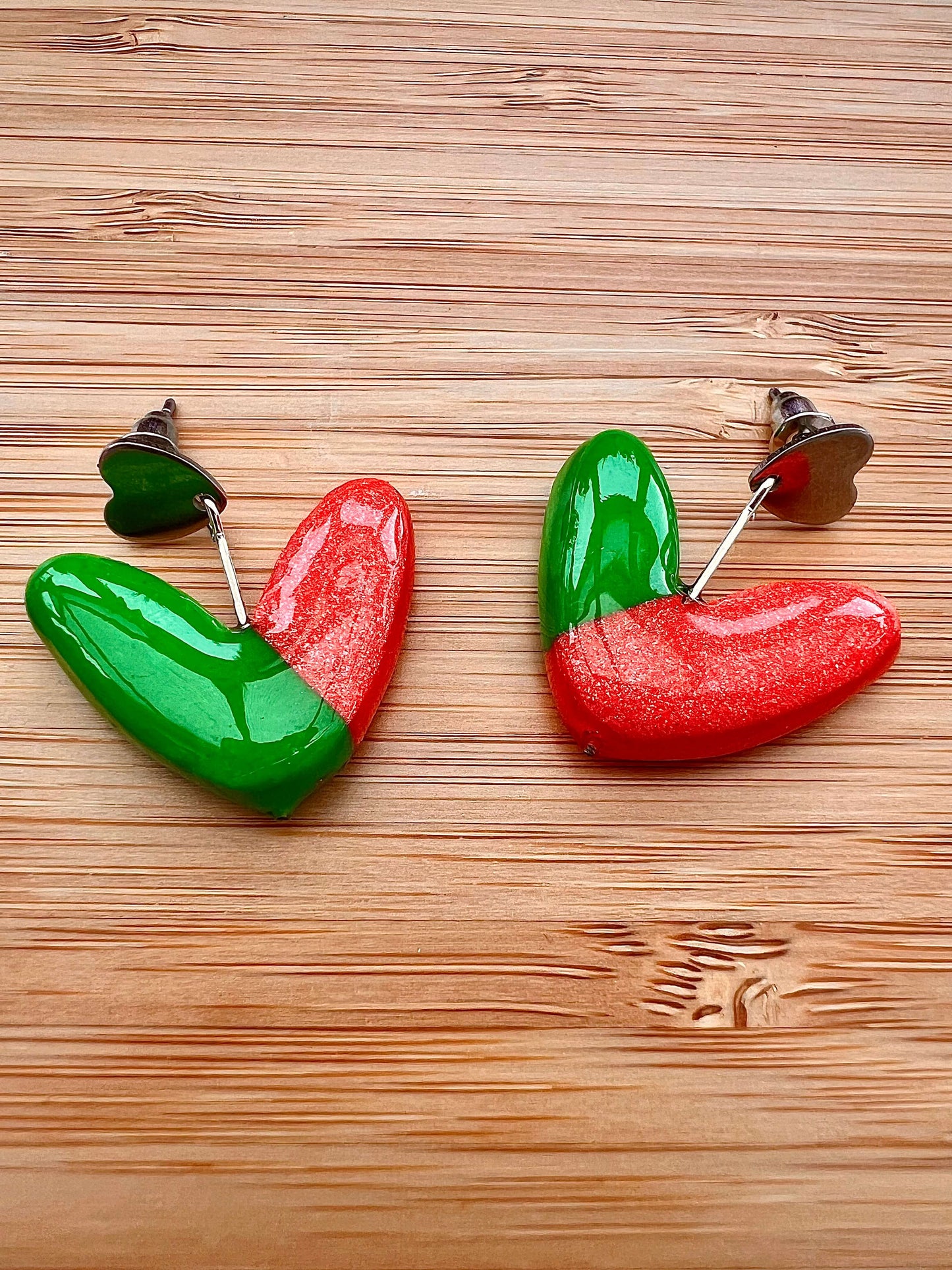 Обеци "Смело сърце"